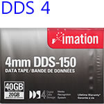 백업테이프 imation DDS4 DDS150 4mm 150M 20/40GB