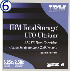 IBM LTO6 00V7590 2.5TB/6.25TB GEN6 R/W [정품]