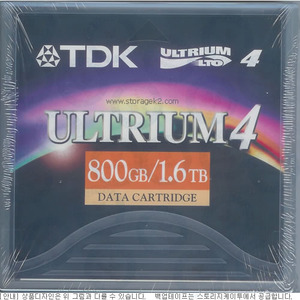 백업테이프 TDK LTO4 800GB/1.6TB R/W D2407-LTO4