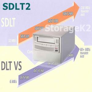 백업장비 Quantum 300/600GB SCSI 외장 SDLT2 SDLT600