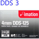 백업테이프 imation DDS3 4mm125M DDS125 12/24GB